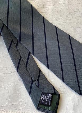 Винтажный шелковый галстук от бренда armani collecione