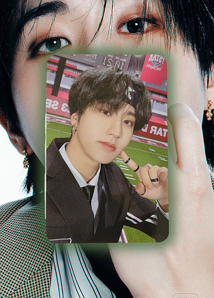 Официальная карточка хан джигон han jivung stray kids 5-star dome tour 2023 (unveil 13) - jyp shop md, кпоп Органop skz скз