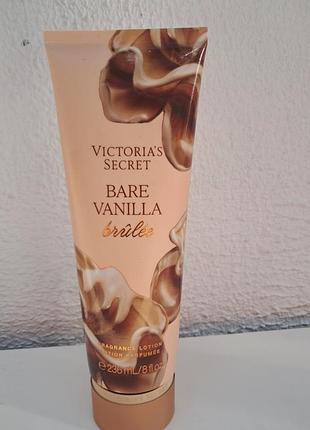 Парфумований лосьйон для тіла victoria’s secret bare vanilla brûlée fragrance lotion, 236 мл