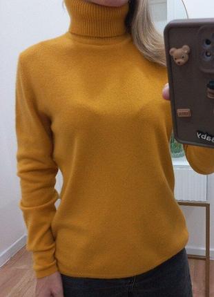 Peter hahn include гольф водолазка 70% wool 30% cashmere m-l розмір