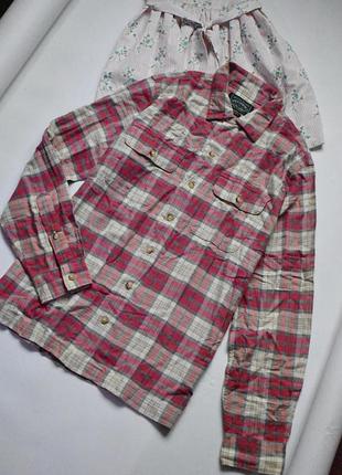 Крутевая фланелевая рубашка polo country ralph lauren s мужская