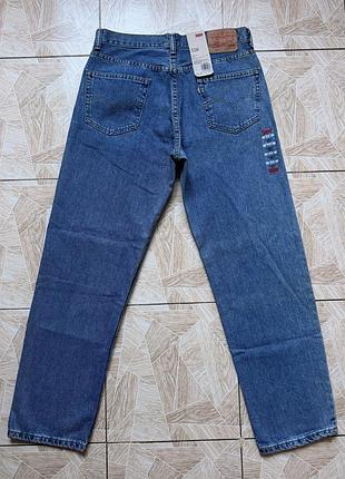 Штаны джинсы levi’s 550 relaxed fit men’s jeans w34 l32 blue denim nwt 2012 made in mexico