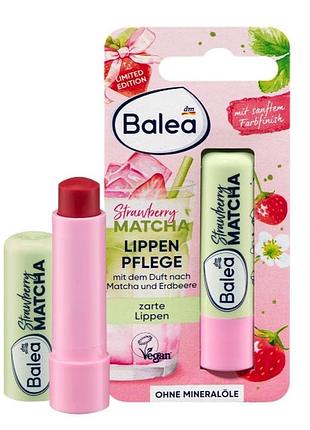Бальзам для губ "полуниця матча" balea strawberry matcha