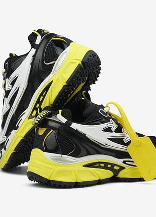 Off-white be right back black yellow 3