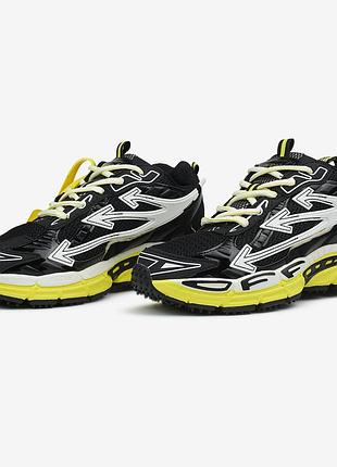 Off-white be right back black yellow 5
