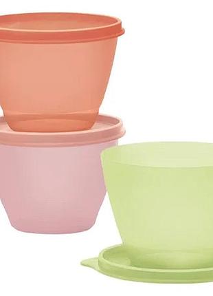 Набор чаш «классика» 400 мл tupperware