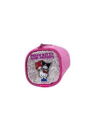 Пенал hello kitti плащевка розовый длина: 18,5 см ширина: 8 см высота: 11 см тм китай
