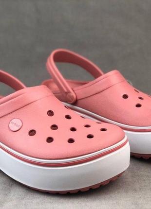 Знижка! crocs platform, крокси сабо на платформі