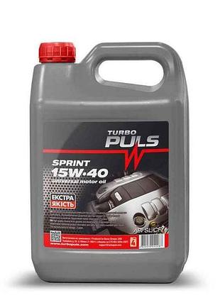 Масло мінеральне 15w-40 3,6л моторне sprint sae api sl/cf тм turbo puls