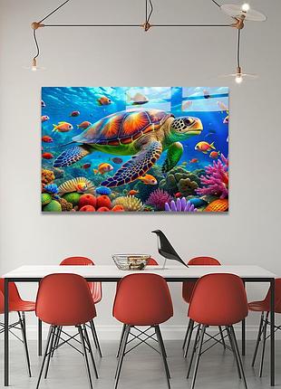 Картина на стекле novellaprint "морская гармония" 45x30см (pic-421-00)