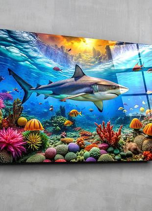 Картина на склі novellaprint "морське королівство" 45x30см (pic-406-00)