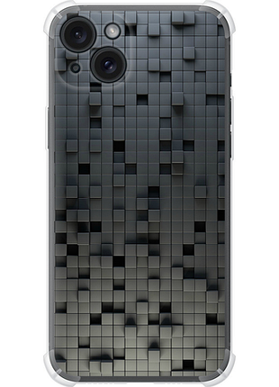 Чехол на iphone 15 plus кубики из силикона fch_0174858