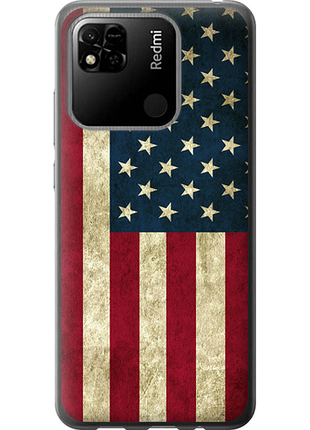 Чехол на xiaomi redmi 9c флаг сша из силикона fch_0174953