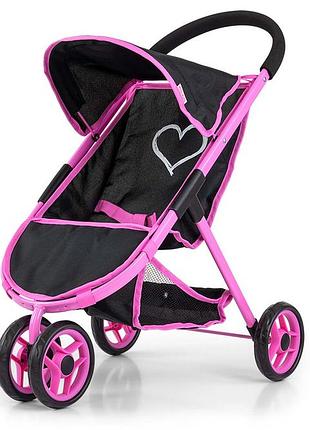 Коляска для ляльок milly mally susie prestige black