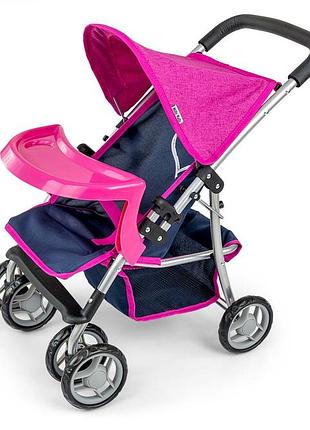 Коляска для ляльок milly mally kate prestige navy