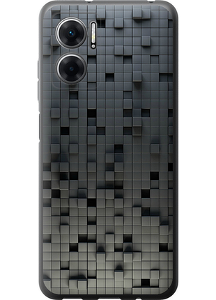 Чехол на xiaomi redmi 10 5g кубики из силикона fch_0174894