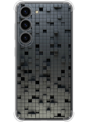 Чехол на samsung galaxy s23 кубики из силикона fch_0174888