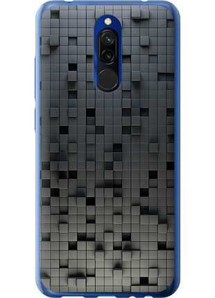 Чехол на xiaomi redmi 8 кубики из силикона fch_0022572