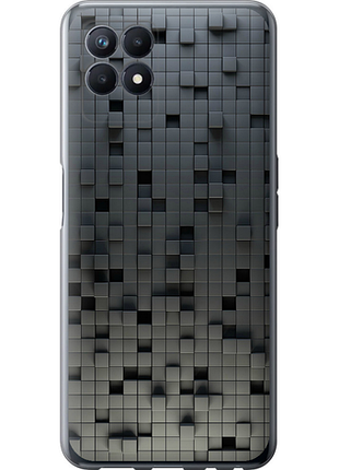Чехол на realme narzo 50 кубики из силикона fch_0174872
