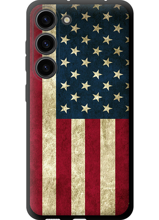 Чехол на samsung galaxy s23 флаг сша tpu fch_0175021