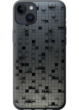 Чехол на iphone 14 plus кубики из силикона fch_0022601
