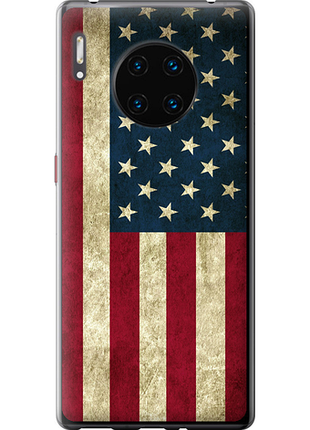 Чехол на huawei mate 30 pro флаг сша из силикона fch_0174927