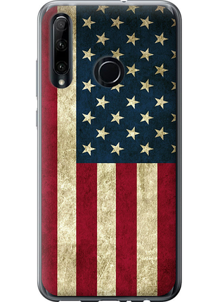 Чехол на huawei honor 10i флаг сша из силикона fch_0174920
