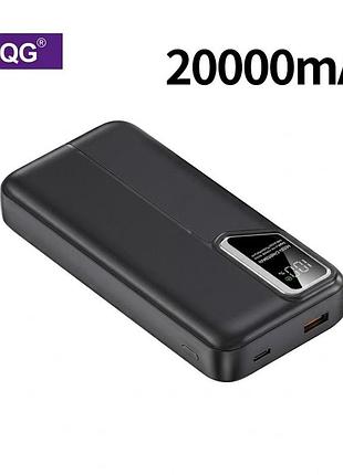 Повербанк xuqg 20000 mah з led-дисплеєм та швидкою зарядкою x08