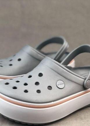 Знижка! crocs platform, крокси сабо на платформі