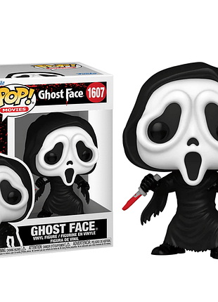 Фігурка funko pop: примарне обличчя ghostface 1607 світиться в темряві з фільму крик \ scream