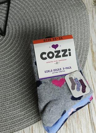 Фірмові носочки cozzi 3 пари