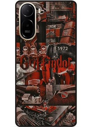 Силиконовый бампер чехол для xiaomi poco c81 pro с рисунком gryffindor гриффиндор гарри поттер harry potter
