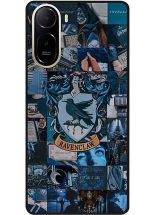 Силиконовый бампер чехол для xiaomi poco c81 pro с рисунком когтевран ravenclaw гарри поттер harry potter