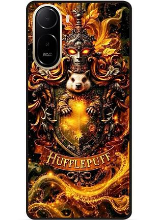 Силиконовый бампер чехол для xiaomi poco c81 pro пуффендуй hufflepuff harry potter гарри поттер