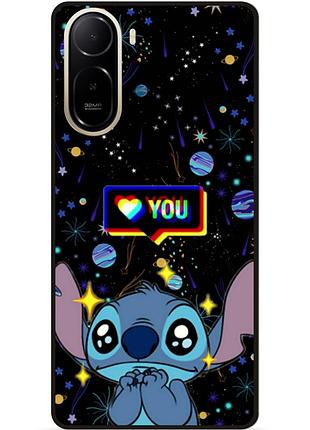 Силиконовый бампер чехол для xiaomi poco c81 pro лило и стич stitch