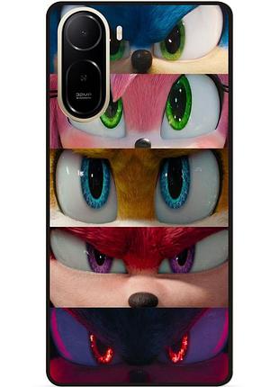 Чехол силиконовый бампер для xiaomi poco c81 pro sonik соник