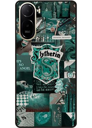Чохол силіконовий бампер для xiaomi poco c81 pro з малюнком slytherin слизерин драко малфой гаррі поттер harry