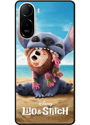 Силіконовий бампер чохол для xiaomi poco c81 pro стіч stitch