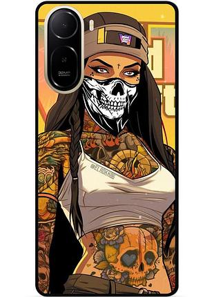 Силіконовий бампер чохол для xiaomi poco c81 pro з малюнком gta гта