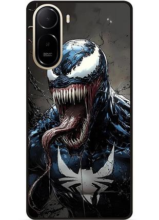 Чехол силиконовый бампер для xiaomi poco c81 pro с рисунком карнаж веном venom