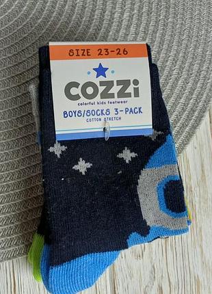 Фірмові шкарпетки cozzi 3 пари 27-30