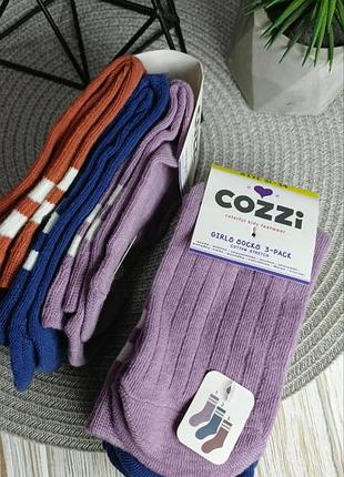 Фірмові шкарпетки cozzi 3 пари 35-38