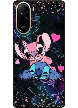 Силіконовий бампер чохол для xiaomi poco c81 pro з малюнком стіч stitch