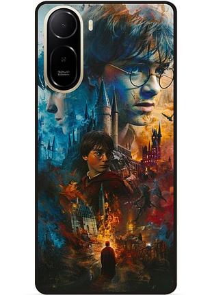 Силиконовый бампер чехол для xiaomi poco c81 pro с рисунком гарри поттер harry potter