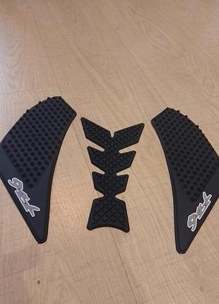 Наклейки на бак мотоцикла fz-6 для захисту бензобака