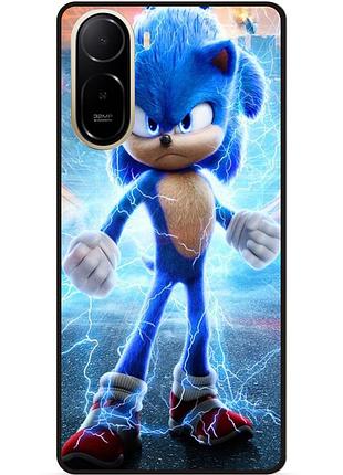 Чехол силиконовый бампер для xiaomi poco c81 pro соник sonik