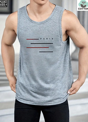 Мужская майка, хлопок р.6xl