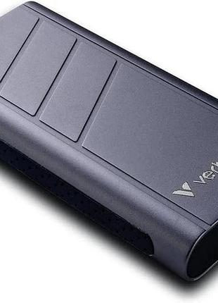 Внешний ssd-накопитель verbatim turbometal 1tb (32021) новый!