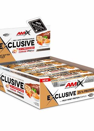 Exclusive protein bar - 12x85g peanut butter cake