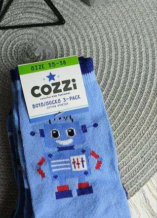 Фирменные носки cozzi 3 пары 35-38